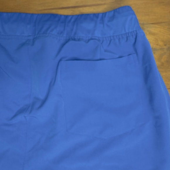 Jaanuu Women's Blue Scrub Top - Picture 7 of 10